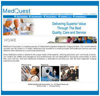 medical web design