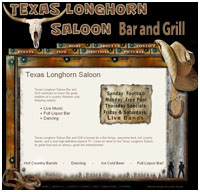 bar and grill website