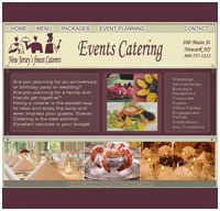 catering website
