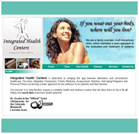 chiropractor website design