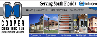construction website design
