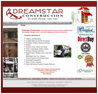 construction website designers