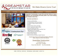 construction web design
